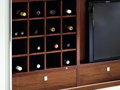 Siena Detail Bar Flaschenregal frontal